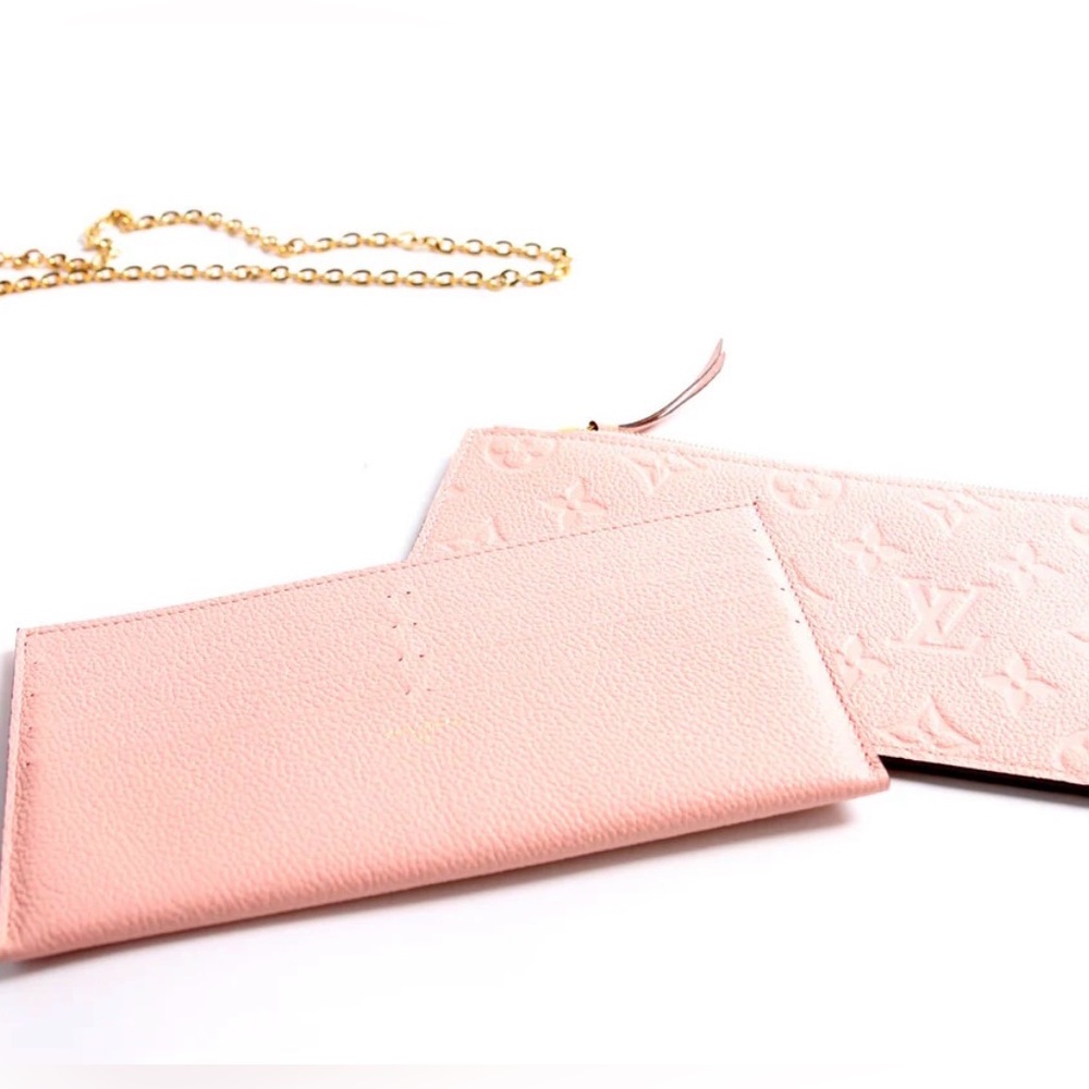 Louis Vuitton Pochette Felicie Empreinte Pink; Like new! - Picture 6 of 17